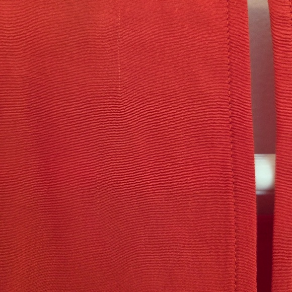 NWT Eileen Fisher M Red Maxi dress sleeveless slit summer wedding quest luxury - Picture 6 of 12